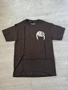 Paradox Black Logo Graphic T-Shirt Made in USA Size Small